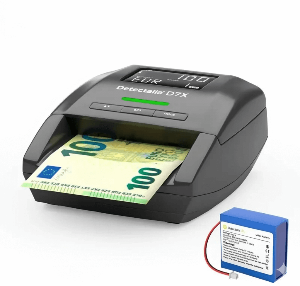 DETECTALIA D7X + Bateri Rimbushëse